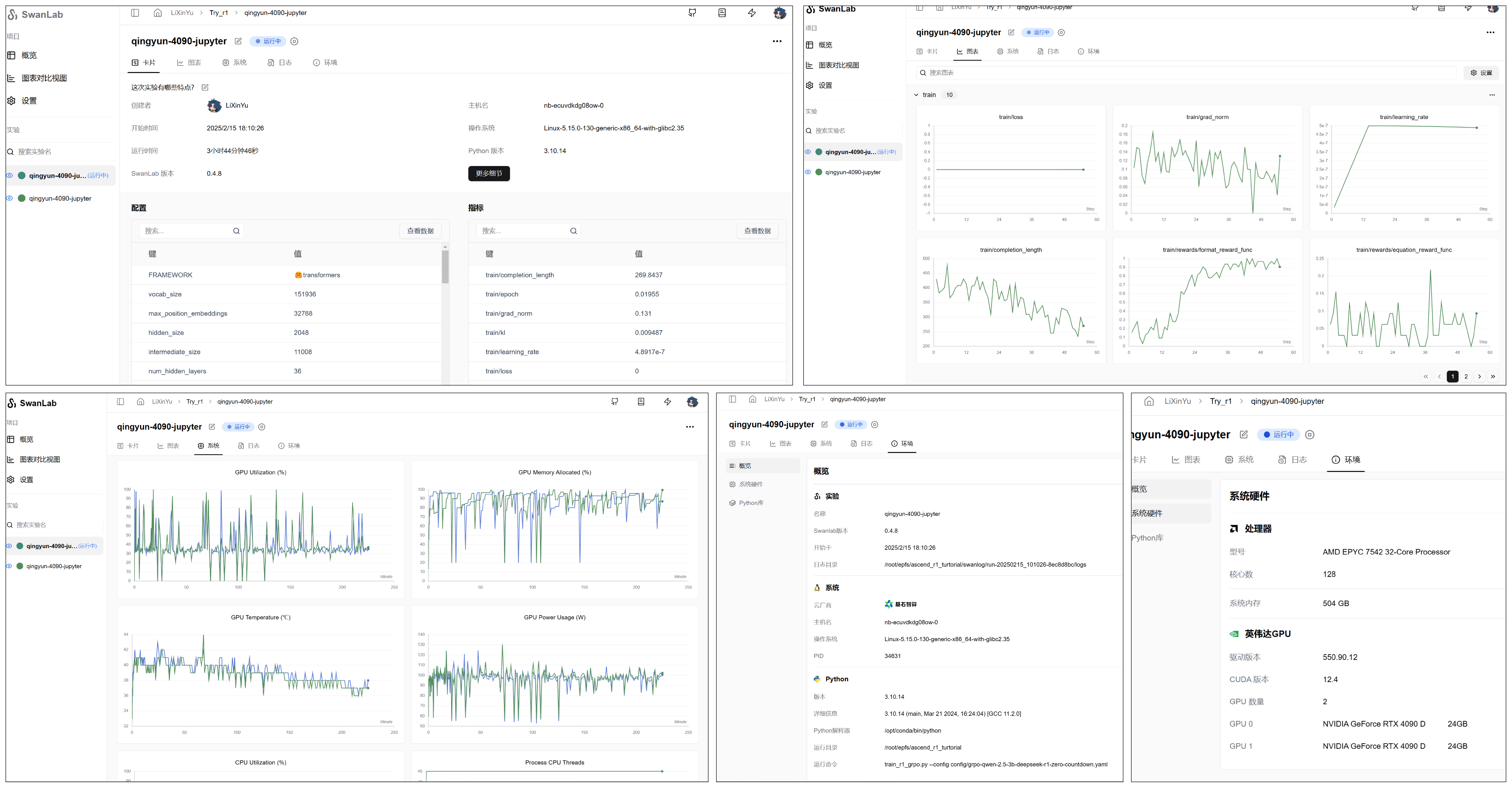 SwanLab Results